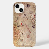 Piri Reis Wereldkaart Case-Mate iPhone Case (Achterkant)