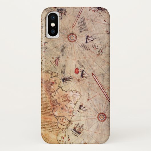 Piri Reis Wereldkaart Case-Mate iPhone Case (Achterkant)