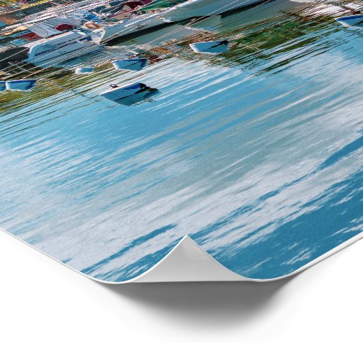 Piriapolis City Port, Maldonado, Uruguay Poster (Hoek)