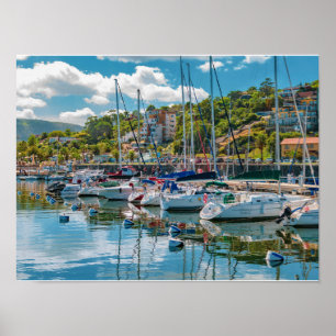 Piriapolis City Port, Maldonado, Uruguay Poster
