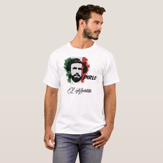 PIRLO Gedrukt T-shirt (Voorkant volledig)