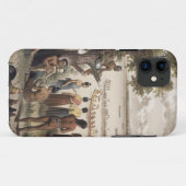 Pirogue races op de Bassac-rivier, detail van 'Bij Case-Mate iPhone Case (Achterkant (horizontaal))