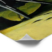 Pirosmani - Ree met achtergrondlandschap Poster (Hoek)