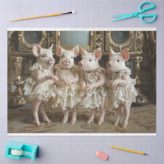 Pirouette Biggen Decoupage Tissuepapier (Craft)