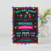 Pirouette Schattigee Gymnastiek Jump & Play Verjaa Kaart (Staand voorkant)