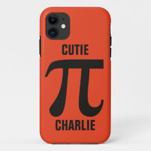 Pi's / aangepaste teksttelefoongesprekken van Cuti iPhone 11 Hoesje