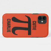 Pi's / aangepaste teksttelefoongesprekken van Cuti Case-Mate iPhone Case (Achterkant (horizontaal))