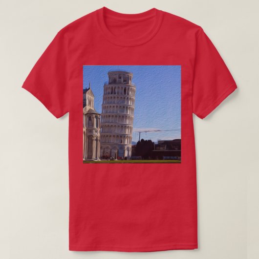 Pisa Art T-shirt (Design voorkant)