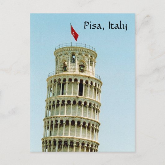 pisa briefkaart (Voorkant)