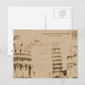 Pisa briefkaart (Voorkant / Achterkant)