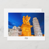 Pisa, briefkaart Italië (Voorkant / Achterkant)