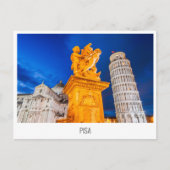 Pisa, briefkaart Italië (Voorkant)