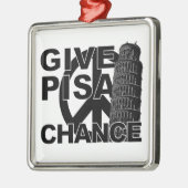 Pisa Chance ornament geven (Links)