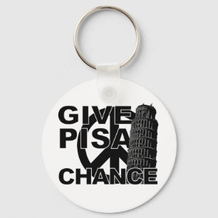 Pisa Chance-sleutelketen geven Sleutelhanger