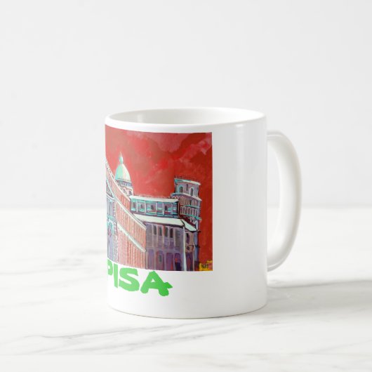 PISA Coffee Cup Koffiemok (Voorkant rechts)