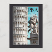 Pisa - de Leaning Tower Briefkaart (Voorkant)