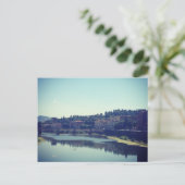 Pisa en de rivier briefkaart (Staand voorkant)