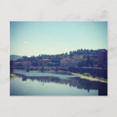 Pisa en de rivier briefkaart (Voorkant)