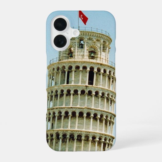 pisa iPhone 16 hoesje (Achterkant)