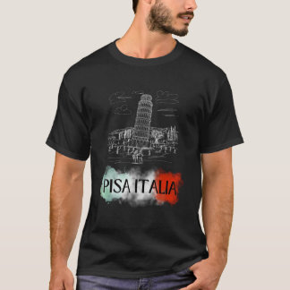 Pisa Italia Vakantie Italië Souvenir Pi T-shirt