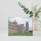 Pisa - Italië Briefkaart (Staand voorkant)