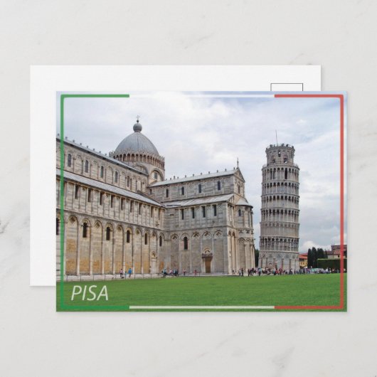 Pisa - Italië Briefkaart (Voorkant / Achterkant)