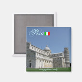 Pisa Italië cool magneet ontwerp (Voorkant / Achterkant)
