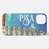 Pisa Italië Europa Paint Kleurrijk iPhone Hoesje (Achterkant horizontaal)