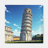Pisa Italië Magneet (Voorkant)