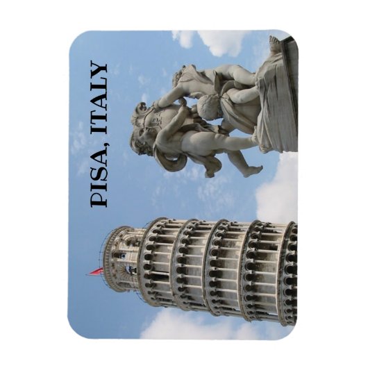 Pisa Italië Magneet (Verticaal)