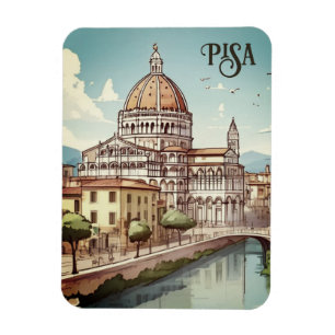 Pisa Italië reizen Magneet