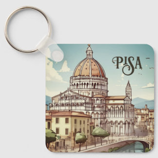 Pisa Italië reizen Sleutelhanger