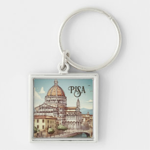 Pisa Italië reizen Sleutelhanger