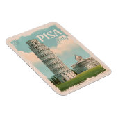 Pisa Italië - Scheve Toren, Piazza dei Miracoli Magneet (Rechterzijde)