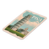 Pisa Italië - Scheve Toren, Piazza dei Miracoli Magneet (Linkerzijde)