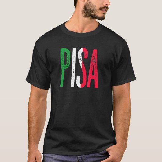 Pisa Italië T-shirt (Voorkant)
