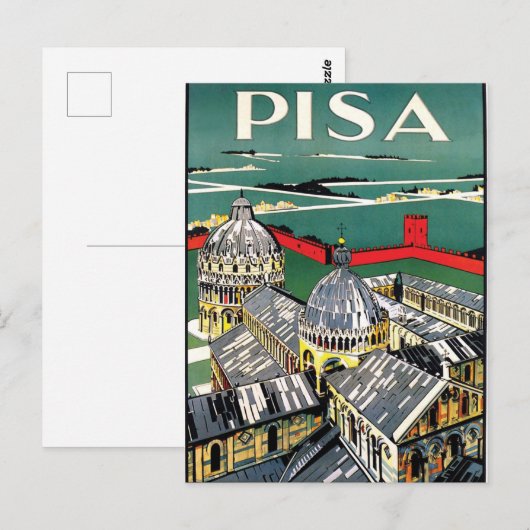 Pisa, Italy Briefkaart (Voorkant / Achterkant)