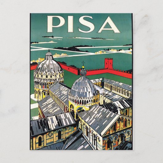 Pisa, Italy Briefkaart (Voorkant)