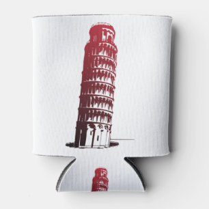 Pisa Italy Tower Leaning Europe Blikjeskoeler