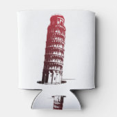 Pisa Italy Tower Leaning Europe Blikjeskoeler (Achterkant)