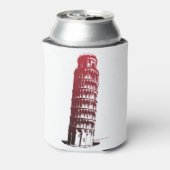 Pisa Italy Tower Leaning Europe Blikjeskoeler (Blikje Achterkant)