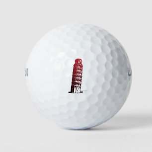 Pisa Italy Tower Leaning Europe Golfballen