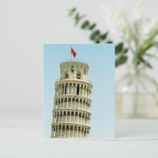 pisa leaning briefkaart (Staand voorkant)
