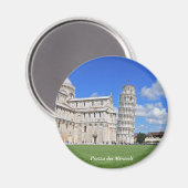 Pisa leaning toren magneet (Voorkant / Achterkant)
