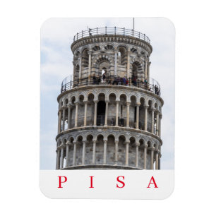 Pisa Leaning Tower fridge magnet Magneet