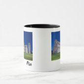 Pisa Leaning Tower Night Panorama Italië Gift Mok (Midden)