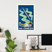 Pisa-Pavia Universitaire Roeiwedstrijd Italiaanse Poster (Thuiskantoor)