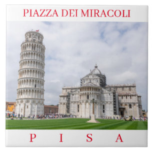 Pisa Piazza dei Miracoli keramische tegels Tegeltje
