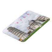 Pisa Piazza dei Miracoli uitzicht koelkastmagneet Magneet (Linkerzijde)