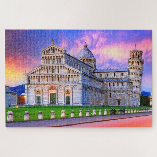 Pisa sunset legpuzzel (Horizontaal)
